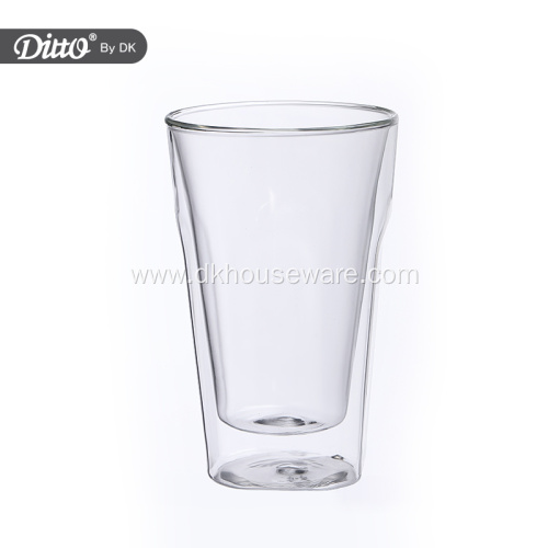 Double-Wall Glass Beer Glass